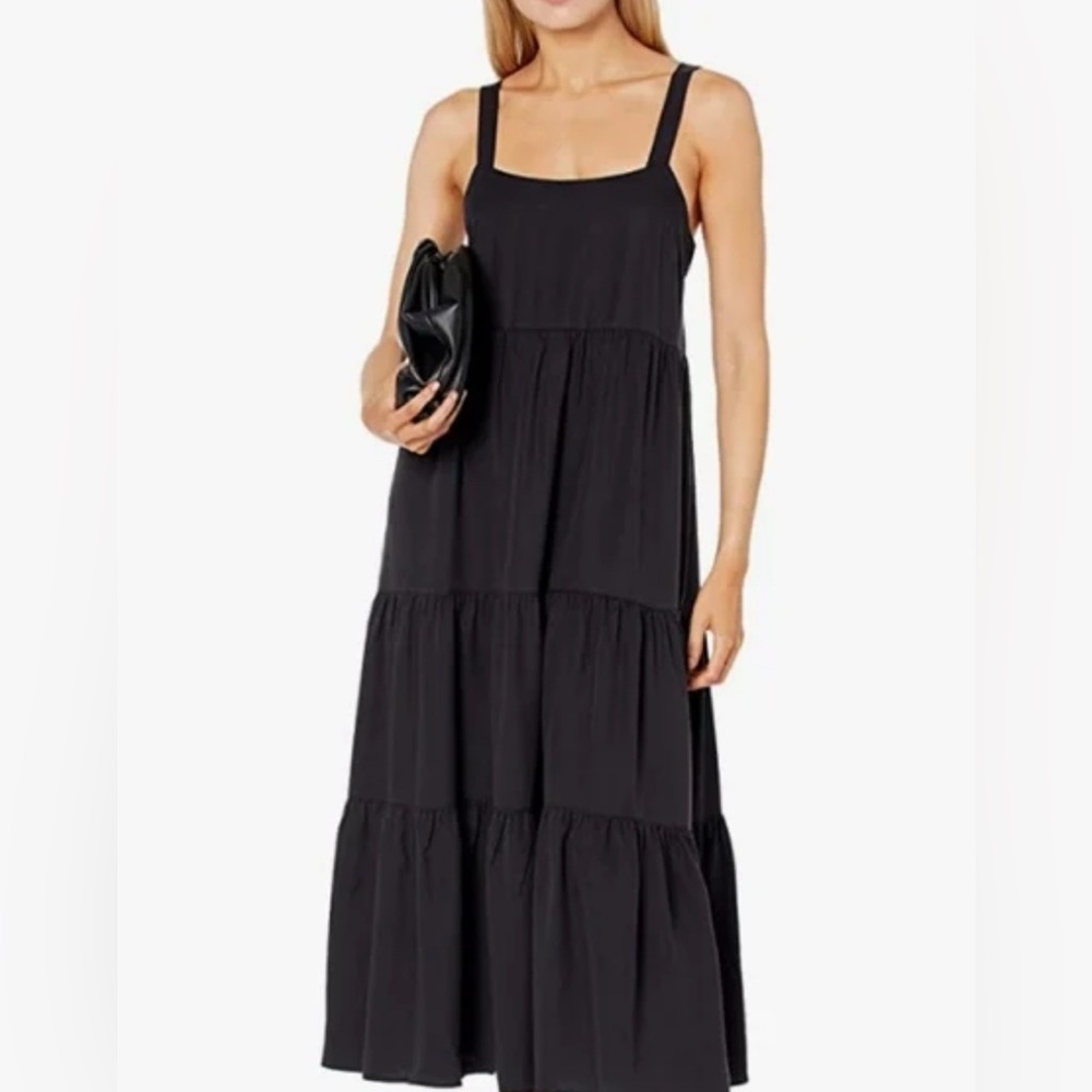 The Drop Britt Tiered Maxi Tent Dress